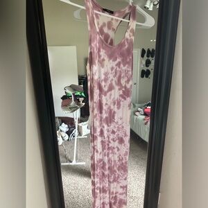 Vici Small Ribbed Midi Dress Tie Dye